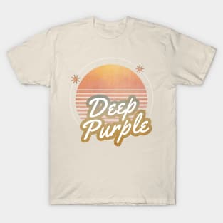 deep p ll retro 80s moon T-Shirt